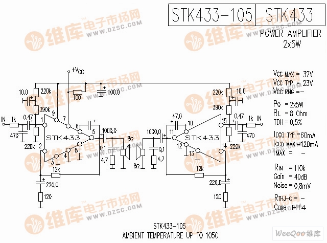 STK433-105 IC·