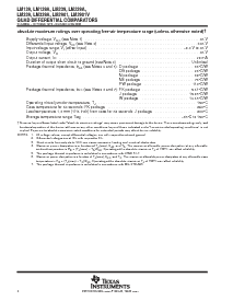浏览型号LM2901NSR的Datasheet PDF文件第4页