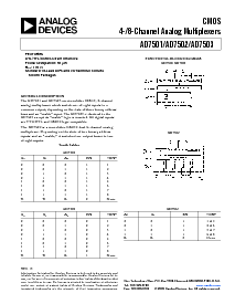 浏览型号AD7501SE的Datasheet PDF文件第1页