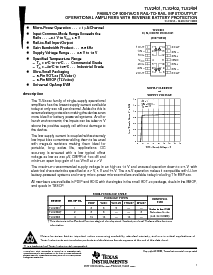 浏览型号TLV2402ID的Datasheet PDF文件第1页