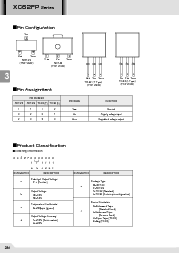 浏览型号XC62FP3502PB的Datasheet PDF文件第2页