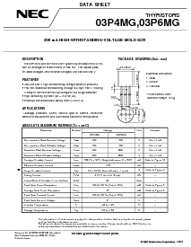 浏览型号03P4MG的Datasheet PDF文件第1页