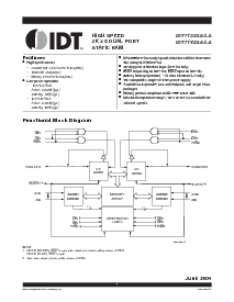 浏览型号IDT7132SA100JB的Datasheet PDF文件第1页