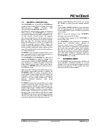 浏览型号PIC16CE625-04I/JW的Datasheet PDF文件第3页