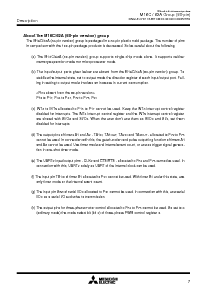 浏览型号M30621MCM-F40GP的Datasheet PDF文件第7页