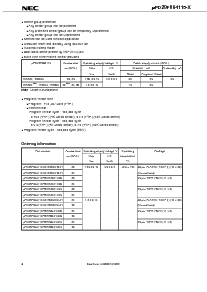 浏览型号UPD29F064115-X的Datasheet PDF文件第2页