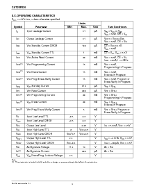 浏览型号CAT28F020-70的Datasheet PDF文件第4页