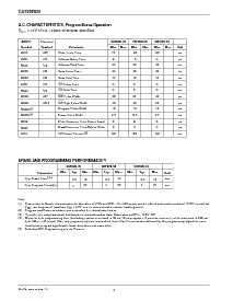 浏览型号CAT28F020-70的Datasheet PDF文件第6页