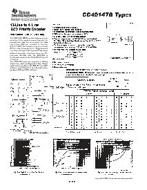 浏览型号CD40147BE的Datasheet PDF文件第1页