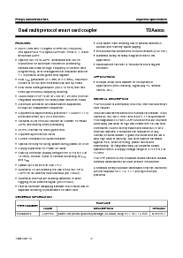 浏览型号TDA8008HL的Datasheet PDF文件第2页