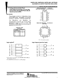 浏览型号SN74ALS08N3的Datasheet PDF文件第1页