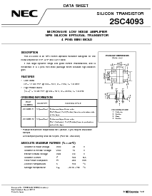 浏览型号2SC4093-T1的Datasheet PDF文件第1页