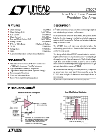 浏览型号LT1097S8的Datasheet PDF文件第1页