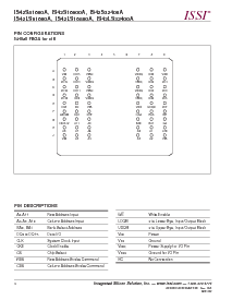 浏览型号IS42S32400A-10BI的Datasheet PDF文件第4页