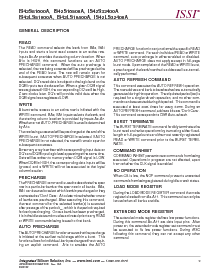 浏览型号IS42S32400A-10BI的Datasheet PDF文件第9页