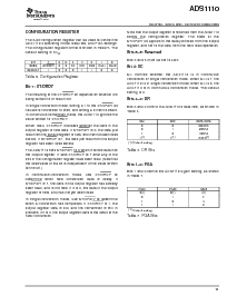 浏览型号ADS1110A6IDBVT的Datasheet PDF文件第11页