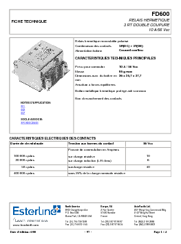 浏览型号FD600A4A的Datasheet PDF文件第1页
