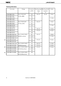 浏览型号UPD431000ACZ-85L的Datasheet PDF文件第2页