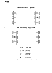 浏览型号UPD431000ACZ-85L的Datasheet PDF文件第6页