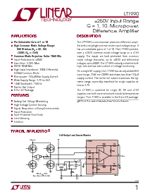 浏览型号LT1990ACS8的Datasheet PDF文件第1页