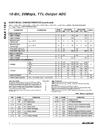 浏览型号MAX1160ACWI的Datasheet PDF文件第4页
