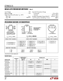 浏览型号LT1460ACS8-2.5的Datasheet PDF文件第2页