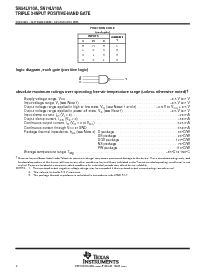 浏览型号SN74LV10ADR的Datasheet PDF文件第2页