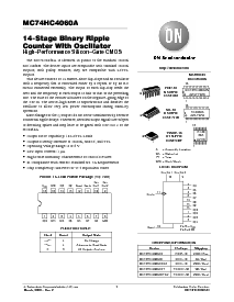 浏览型号MC74HC4060ADR2的Datasheet PDF文件第1页