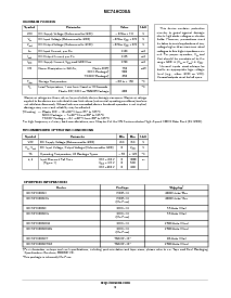 浏览型号MC74HC00ADTR2的Datasheet PDF文件第2页