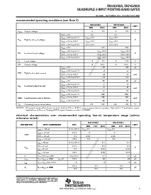 浏览型号SN74LV00ADBR的Datasheet PDF文件第3页