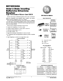 浏览型号MC74HC240ADTR2的Datasheet PDF文件第1页