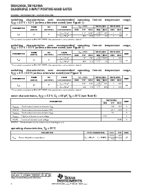 浏览型号SN74LV00ADGVRE4的Datasheet PDF文件第4页