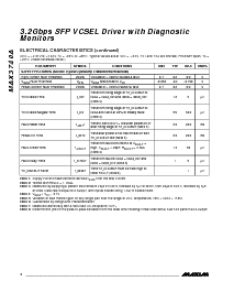 浏览型号MAX3740AETG的Datasheet PDF文件第4页