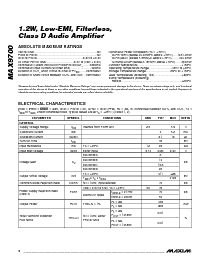 浏览型号MAX9700AEUB的Datasheet PDF文件第2页