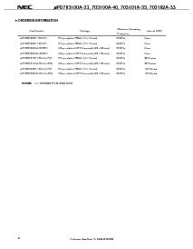 浏览型号UPD703100AF1-40-FA1的Datasheet PDF文件第2页