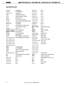 浏览型号UPD703100AF1-40-FA1的Datasheet PDF文件第6页