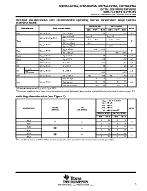 浏览型号SNJ54ALS240AFK的Datasheet PDF文件第5页