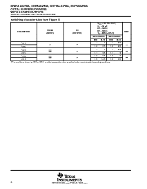 浏览型号SNJ54ALS240AFK的Datasheet PDF文件第6页