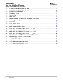 浏览型号TMS320VC5410AGGU12的Datasheet PDF文件第6页