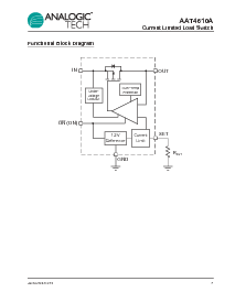 浏览型号AAT4610AIGV-1-T1的Datasheet PDF文件第7页