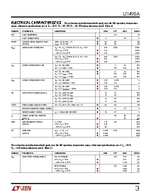 浏览型号LT1490AIN8的Datasheet PDF文件第3页