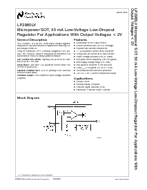 浏览型号LP2980AIM5-1.8的Datasheet PDF文件第1页