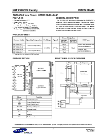 浏览型号KM684000ALP-7的Datasheet PDF文件第2页