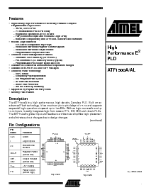 浏览型号ATF1500AL-20JC的Datasheet PDF文件第1页