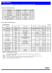 浏览型号XC6212A30AMR的Datasheet PDF文件第4页