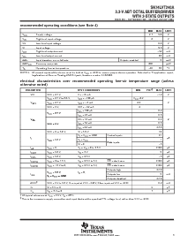 浏览型号SN74LVT240APWR的Datasheet PDF文件第3页