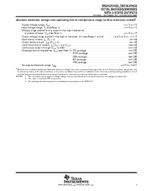 浏览型号SN74LV240APWR的Datasheet PDF文件第3页