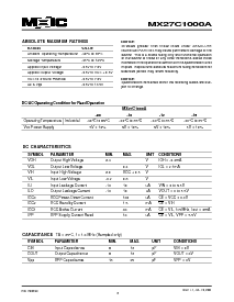 浏览型号MX27C1000AQC-90的Datasheet PDF文件第6页