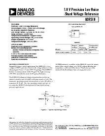 浏览型号ADR510ART-REEL7的Datasheet PDF文件第1页