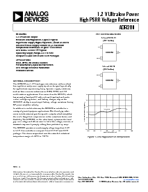 浏览型号ADR280ART-REEL7的Datasheet PDF文件第1页